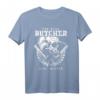 Fleischer Metzger Schlächter Totenkopf Lustiges T-Shirt  Perfektes Geschenk für Fleischerei-Profis & Kollegen