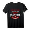 Bester Fleischer der Welt T-Shirt - Geschenk für Metzger zum Geburtstag oder Weihnachten, exklusives Design