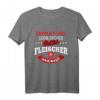 Bester Fleischer der Welt T-Shirt - Geschenk für Metzger zum Geburtstag oder Weihnachten, exklusives Design
