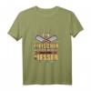 Lustiges Metzger T-Shirt mit Spruch »Ein Fleischer macht keine Pause«  Perfektes Geschenk für Fleischer, Schlachter & Metzgerei-Freunde