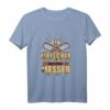 Lustiges Metzger T-Shirt mit Spruch »Ein Fleischer macht keine Pause«  Perfektes Geschenk für Fleischer, Schlachter & Metzgerei-Freunde