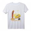 Imbiss Spruch T-Shirt mit 'Senf dazu geben' - Lustiges Bratwurst Shirt für Wurst- und Grillfans