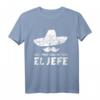 El Jefe T-Shirt Mexikaner mit Sombrero - Lustiges Geschenk für Chef, Mexiko Fan und Liebhaber mexikanischer Kultur