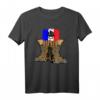Fremdenlegion Stiefel, Frankreich Flagge & Wappen Militär T-Shirt  Perfekt als Geschenk für Soldaten, Veteranen & Militärfans