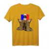 Fremdenlegion Stiefel, Frankreich Flagge & Wappen Militär T-Shirt  Perfekt als Geschenk für Soldaten, Veteranen & Militärfans