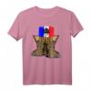 Fremdenlegion Stiefel, Frankreich Flagge & Wappen Militär T-Shirt  Perfekt als Geschenk für Soldaten, Veteranen & Militärfans