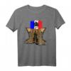 Fremdenlegion Stiefel, Frankreich Flagge & Wappen Militär T-Shirt  Perfekt als Geschenk für Soldaten, Veteranen & Militärfans