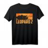 Leopard 2 Kampfpanzer T-Shirt - Deutsches Militärfahrzeug für Panzerfans & Militärenthusiasten