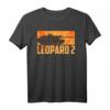Leopard 2 Kampfpanzer T-Shirt - Deutsches Militärfahrzeug für Panzerfans & Militärenthusiasten