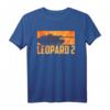 Leopard 2 Kampfpanzer T-Shirt - Deutsches Militärfahrzeug für Panzerfans & Militärenthusiasten