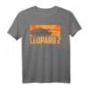 Leopard 2 Kampfpanzer T-Shirt - Deutsches Militärfahrzeug für Panzerfans & Militärenthusiasten