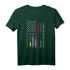 Ersthelfer Hero Flag T-Shirt mit amerikanischer Flagge  Für Polizei, Feuerwehr, EMS, Militär & Korrekturbeamte, perfekt zum Unterstützen & Ehren