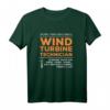 Lustiges Windturbinen-Reparatur-Geschenk für einen Techniker T-Shirt  Perfekt für Windkraftprofis & Energieingenieure