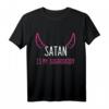 Satan Sugar Daddy Sarkasmus Gothik Humor T-Shirt  Witziges Dark Humor Shirt für Gothic Fans und Freunde