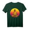 Buddha Shirt mit Bonsai, Dharma Rad und Meditationsmotiven  Spirituelles T-Shirt für Buddhisten, Zen Mönche und Naturliebhaber