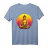 Buddha Shirt mit Bonsai, Dharma Rad und Meditationsmotiven  Spirituelles T-Shirt für Buddhisten, Zen Mönche und Naturliebhaber