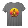 Buddha Shirt mit Bonsai, Dharma Rad und Meditationsmotiven  Spirituelles T-Shirt für Buddhisten, Zen Mönche und Naturliebhaber