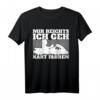 Kart Fahrer Rennfahrer Kartsport T-Shirt mit Spruch - Klassisch geschnitten, doppelt genähter Saum, lustiges Motorsport-Shirt