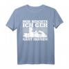 Kart Fahrer Rennfahrer Kartsport T-Shirt mit Spruch - Klassisch geschnitten, doppelt genähter Saum, lustiges Motorsport-Shirt