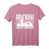 Kart Fahrer Rennfahrer Kartsport T-Shirt mit Spruch - Klassisch geschnitten, doppelt genähter Saum, lustiges Motorsport-Shirt