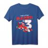 Kinder 3. Geburtstag Rennfahrer Geschenkidee - Cooles Rennauto T-Shirt für Jungen, perfekt für Geburtstagsfeiern und Motorsport-Fans