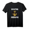 Echter Seebär, Anker, Bootskapitän & Segler T-Shirt - Lustiges Maritimes Design für Kapitäne, Matrosen & Seefahrer