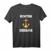 Echter Seebär, Anker, Bootskapitän & Segler T-Shirt - Lustiges Maritimes Design für Kapitäne, Matrosen & Seefahrer