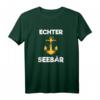 Echter Seebär, Anker, Bootskapitän & Segler T-Shirt - Lustiges Maritimes Design für Kapitäne, Matrosen & Seefahrer