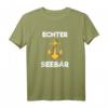 Echter Seebär, Anker, Bootskapitän & Segler T-Shirt - Lustiges Maritimes Design für Kapitäne, Matrosen & Seefahrer