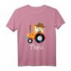 Kinder Traktor Schlepper Landwirtschaft Name Theo Geschenk T-Shirt  Perfektes Geschenk für kleine Landwirte, Neffen und Enkel