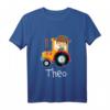 Kinder Traktor Schlepper Landwirtschaft Name Theo Geschenk T-Shirt  Perfektes Geschenk für kleine Landwirte, Neffen und Enkel