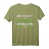 Spezialist für Layer-8-Probleme Netzwerkadministrator T-Shirt  Lustiges IT-Shirt für Netzwerk- und Systemadministratoren, Entwickler & Programmierer