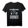 Netzwerktechniker T-Shirt - Lustiger Spruch 'Da fliegen die Datenpakete aus der Kurve' für IT-Profis & Computer Nerds