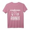 Netzwerktechniker T-Shirt - Lustiger Spruch 'Da fliegen die Datenpakete aus der Kurve' für IT-Profis & Computer Nerds