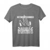 Netzwerktechniker T-Shirt - Lustiger Spruch 'Da fliegen die Datenpakete aus der Kurve' für IT-Profis & Computer Nerds
