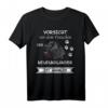 Vorsicht vor dem Frauchen Neufundländer Shirt - Lustiges Hundeliebhaber T-Shirt für Neufundländer Fans & Hundebesitzer