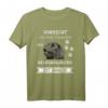 Vorsicht vor dem Frauchen Neufundländer Shirt - Lustiges Hundeliebhaber T-Shirt für Neufundländer Fans & Hundebesitzer