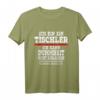 Herren T-Shirt mit Spruch: Ich bin ein Tischler, ich kann Dummheit nicht reparieren  Lustiges Geschenk für Dachdecker & Handwerker