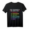 ABCDE Schema Notdienst 112 Rettungssanitäter T-Shirt  Geschenkidee für Sanitäter, Rettungsdienst & Notfallhelfer zu Weihnachten & Geburtstag