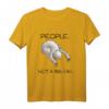 Faultier People Not A Big Fan Lustiges Spruch Geschenk T-Shirt  Perfekt für Nachtmenschen, Langschläfer & Faultier Fans zu Geburtstag & Weihnachten