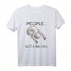 Faultier People Not A Big Fan Lustiges Spruch Geschenk T-Shirt  Perfekt für Nachtmenschen, Langschläfer & Faultier Fans zu Geburtstag & Weihnachten