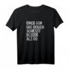 Einer von uns Beiden schiesst besser als du - Lustiges Schießsport T-Shirt für Sportschützen, Jäger & Bogenschützen als Geschenk