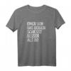 Einer von uns Beiden schiesst besser als du - Lustiges Schießsport T-Shirt für Sportschützen, Jäger & Bogenschützen als Geschenk