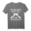 Sportschütze Schützenverein T-Shirt mit lustigem Spruch  Geschenkidee für Schützenfest, Geburtstag & Weihnachten