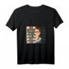 Damen Feministin Ruth Bader Ginsburg RBG Zitat Mädchen mit Buch V-Ausschnitt T-Shirt  Feministisches Frauenhemd für Frauen, Leserinnen und Anwältinnen