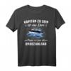 Kapitän Geschenk Vatertag Sportboot Fun Sprüche Boot Zubehör T-Shirt - Perfekt für Bootsbesitzer, Papas & Motorbootfans