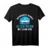 Kapitän als Rentner Mit Boot - Segler & Bootsfahrer T-Shirt für Rentner & Bootsenthusiasten