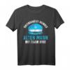 Kapitän als Rentner Mit Boot - Segler & Bootsfahrer T-Shirt für Rentner & Bootsenthusiasten