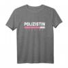 Werdende Polizistin T-Shirt  Lustiges Geschenk für Polizei-Studium, Abschluss und den Beruf im Polizeirevier