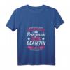 Damen Beamtin als Prinzessin T-Shirt mit V-Ausschnitt  Lustiges Berufsstatement für Beamtinnen, Kolleginnen & Abschiedsgeschenk